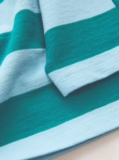 Tops|T-Shirts*Next - Getextureerde top met lange mouwen (3-16jr) Blauw gestreept
