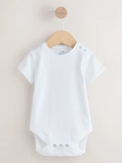 Rompertjes En Tuinbroeken*Next - Geweven bretelbroeken en bodysuit babyset (0mnd -2jr) Blauw gestreept