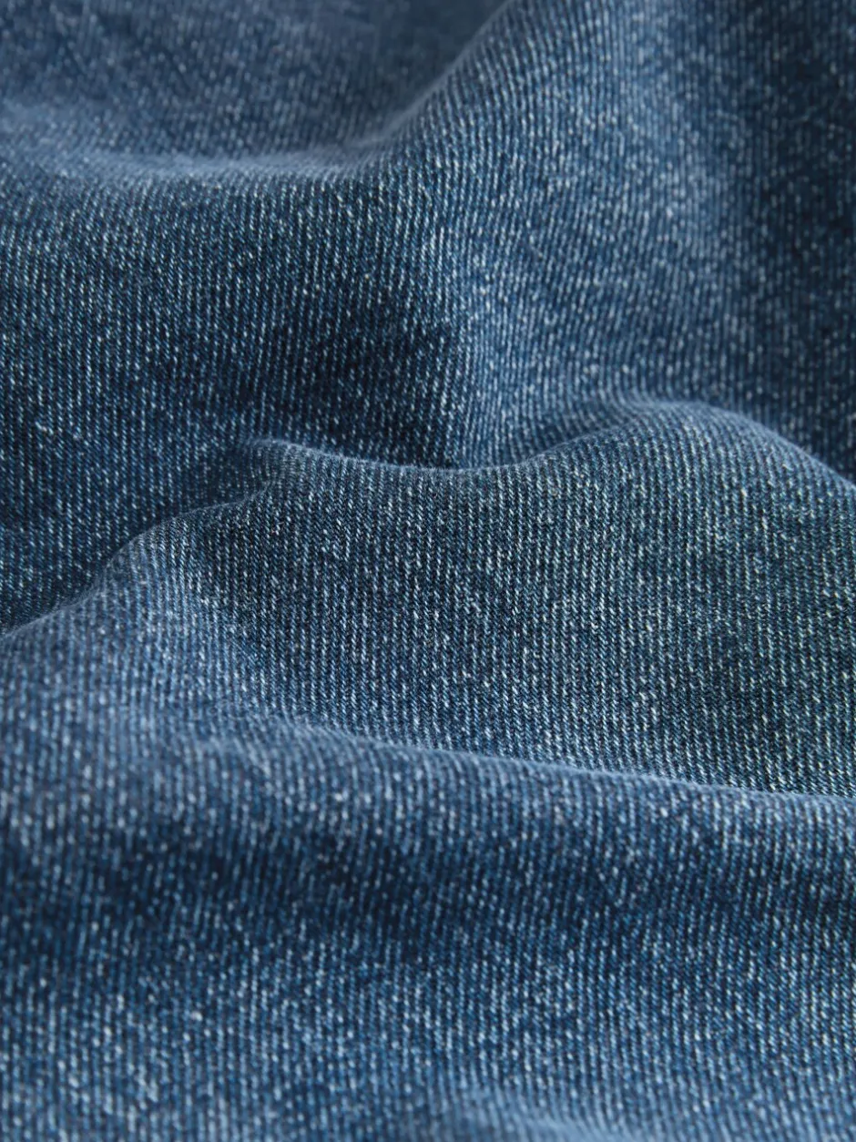 Jeans*Next - Barrel Fit - Vintage wash denim jeans Blauw Klassiek Vintage