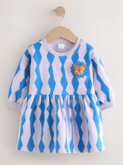 Jurken|Jurken*Next Blauw leeuw - Sweaterjurk (3 mnd-7 jr)