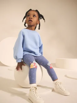 Broeken En Leggings*Next - Versierde leggings (3 mnd-7 jr) Blauw lieveheersbeestje