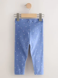 Broeken En Leggings*Next - Versierde leggings (3 mnd-7 jr) Blauw lieveheersbeestje