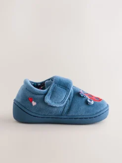 Pantoffels|Next - Pantoffels met antislip-zool Blauw lieveheersbeestje