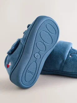 Pantoffels|Next - Pantoffels met antislip-zool Blauw lieveheersbeestje