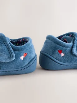 Pantoffels|Next - Pantoffels met antislip-zool Blauw lieveheersbeestje