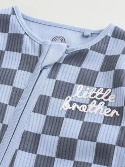Babypakjes En Babypyjama's*Next - Baby Family-pyjama (0-2jr) Blauw Little Brother