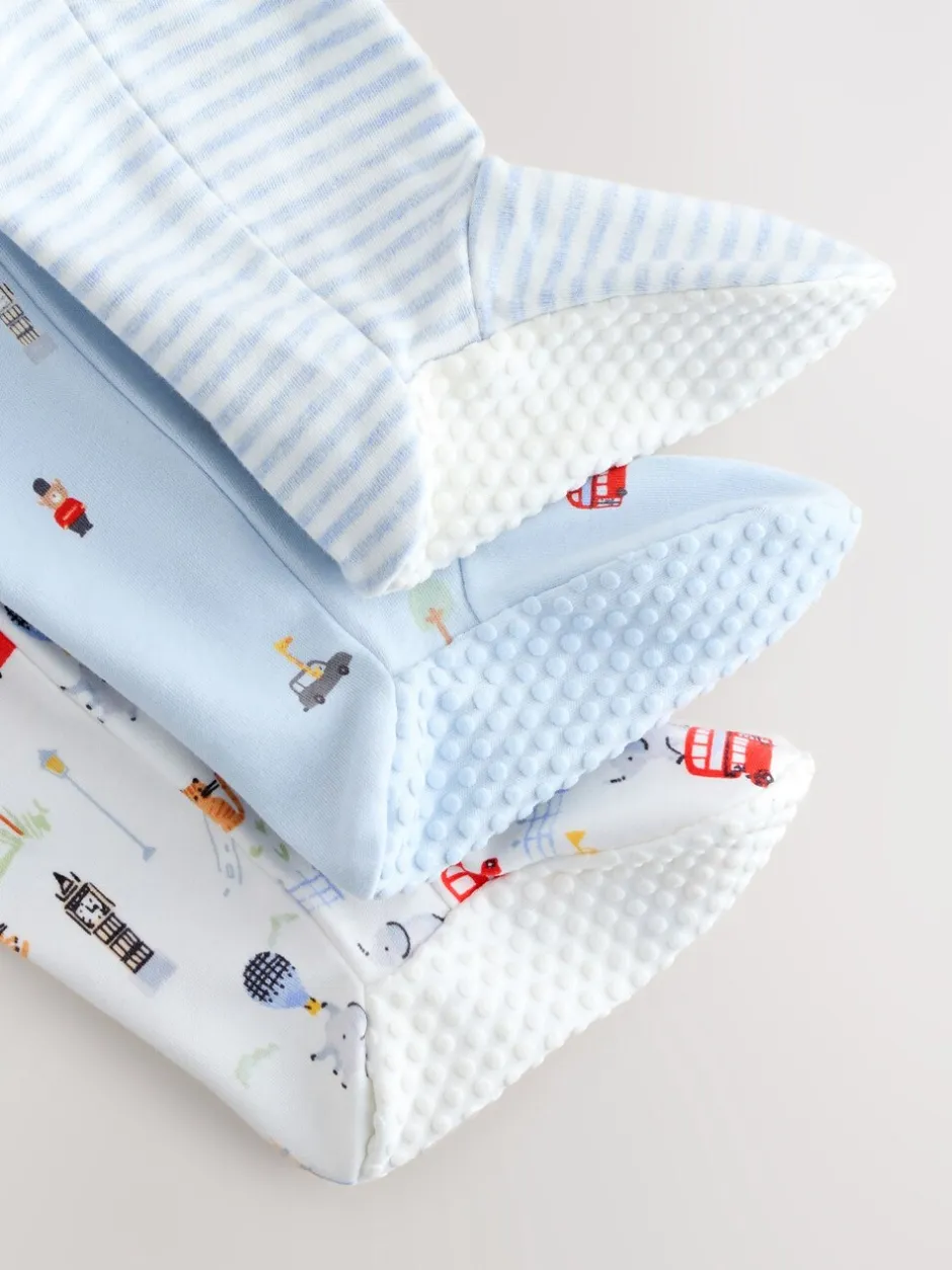 Babypakjes En Babypyjama's|Next - Verpakking van 3 babypyjama's (0-2jr) Blauw London