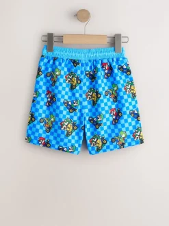 Badkleding|Next Blauw Mario - Zwemshort (3-16 jr)