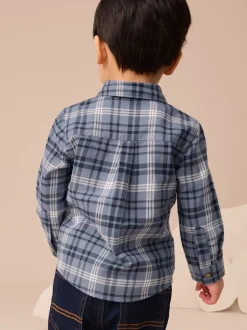 Shirts*Next - Shirt met Character lange mouwen (3mnd-7jr) Blauw met beren