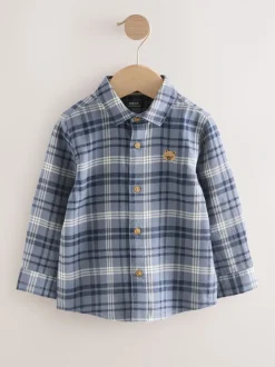 Shirts*Next - Shirt met Character lange mouwen (3mnd-7jr) Blauw met beren
