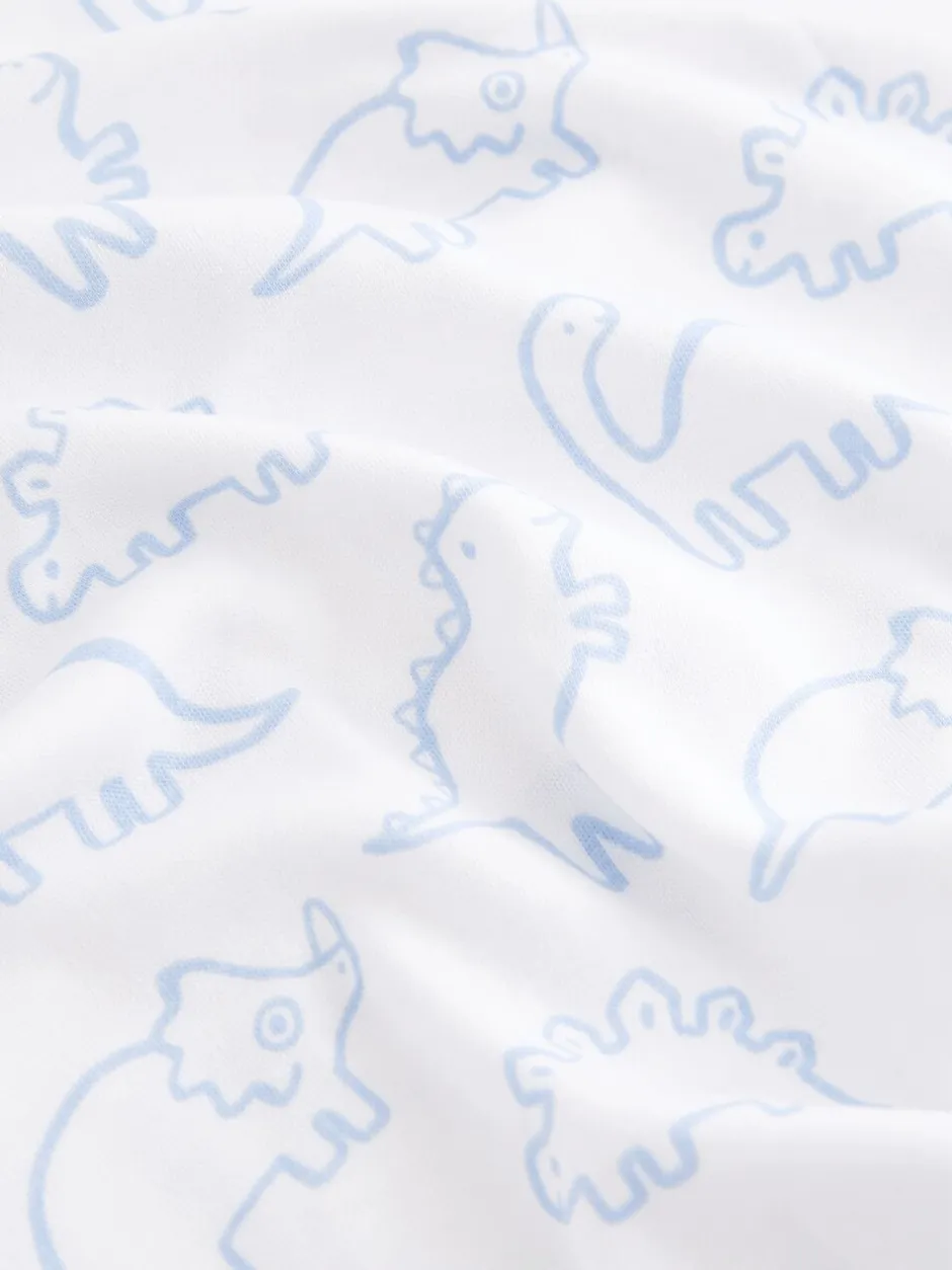 Pyjama's|Next - Huidvriendelijke pyjama's 2 stuks (9mnd -12jr) Blauw met dinosaurus