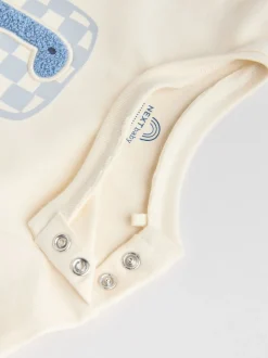 Tops|Sets En Combisets|Next Blauw met dinosaurus - Tops en Leggings 6 -delige babyset (0mnd-3jr)