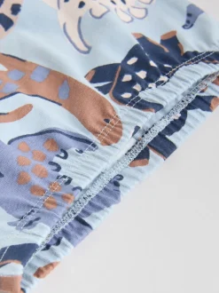 Tops|Sets En Combisets|Next Blauw met dinosaurus - Tops en Leggings 6 -delige babyset (0mnd-3jr)