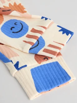 Tops|Sets En Combisets*Next Blauw met vormen - Tops en Leggings 6 -delige babyset (0mnd-3jr)