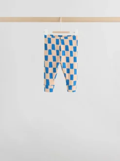 Tops|Sets En Combisets*Next Blauw met vormen - Tops en Leggings 6 -delige babyset (0mnd-3jr)