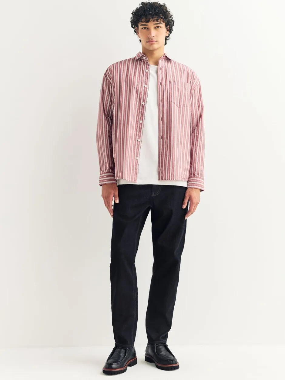 Jeans*Next Blauw met wassing - Slim Fit - Motionflex jeans