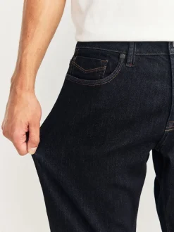 Jeans*Next Blauw met wassing - Slim Fit - Motionflex jeans
