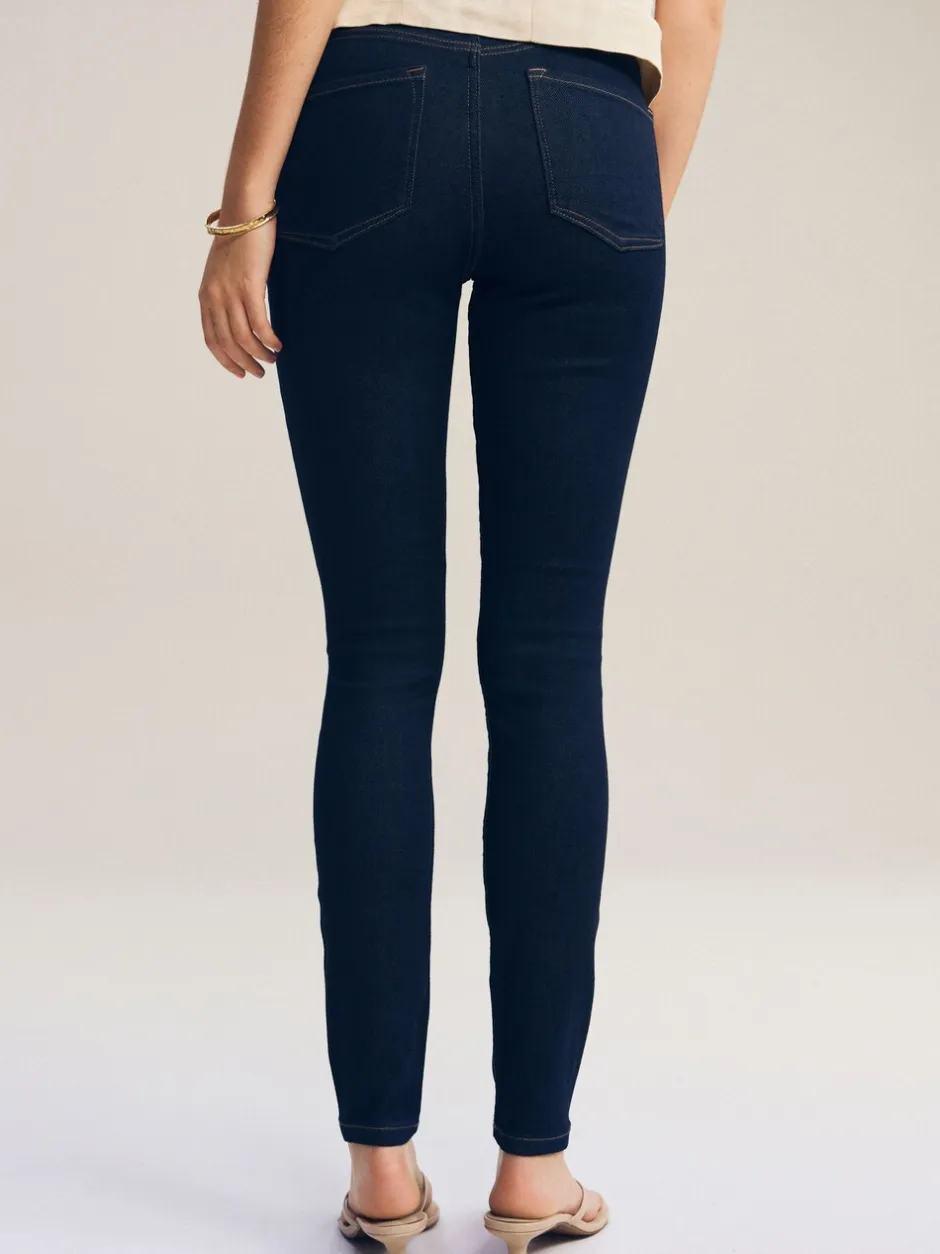 Jeans*Next Blauw met wassing - Superzachte skinny jeans