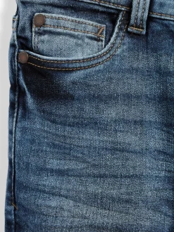 Jeans*Next Blauw met zuurwassing - Stretchjeans (3-17jr)