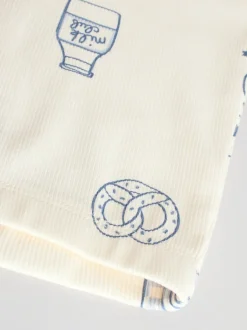Tops|Sets En Combisets|Next Blauw Milk Club - Tops en Leggings 6 -delige babyset (0mnd-3jr)