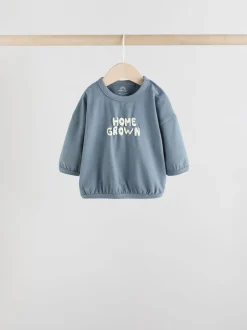 Tops|Sets En Combisets|Next Blauw Milk Club - Tops en Leggings 6 -delige babyset (0mnd-3jr)