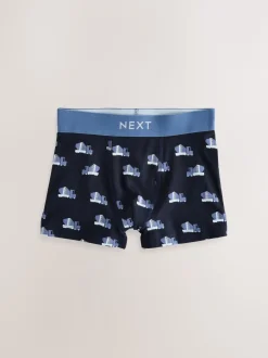 Ondergoed|Next Blauw Mini Voertuig - Verpakking van 10 trunks (1,5-16jr)