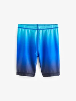 Badkleding*Next - Stretch zwemshorts (3-16 jr) Blauw Ombre