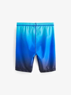 Badkleding*Next - Stretch zwemshorts (3-16 jr) Blauw Ombre