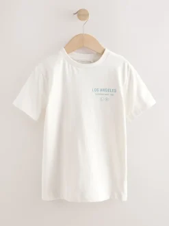 Shirts*Next - Set van geruit overhemd met lange mouwen en T-shirt 2 stuks (3-16jaar) Blauw Schaduw