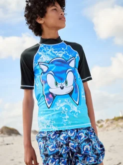 Badkleding*Next Blauw Sonic - Surfhemdje (3-16 jr)