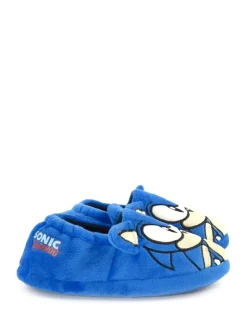 Pantoffels|Vanilla Underground Blauw Sonic - winterpantoffels