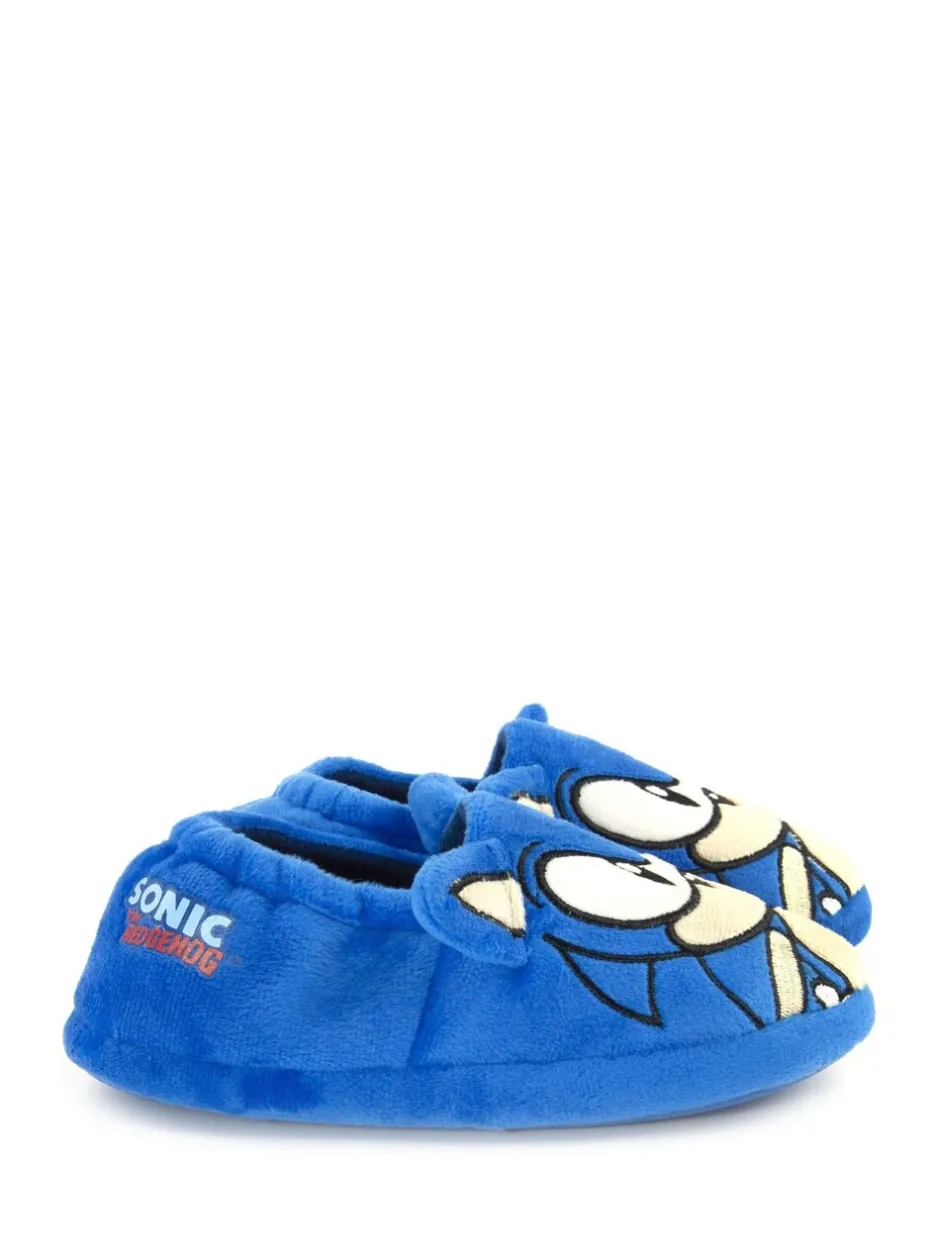 Pantoffels|Vanilla Underground Blauw Sonic - winterpantoffels