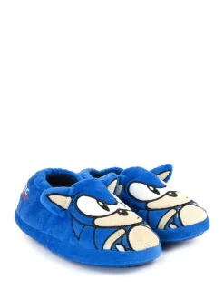 Pantoffels|Vanilla Underground Blauw Sonic - winterpantoffels