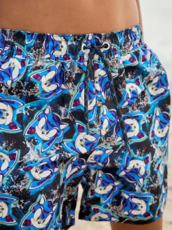 Badkleding|Next Blauw Sonic - Zwemshort (3-16 jr)