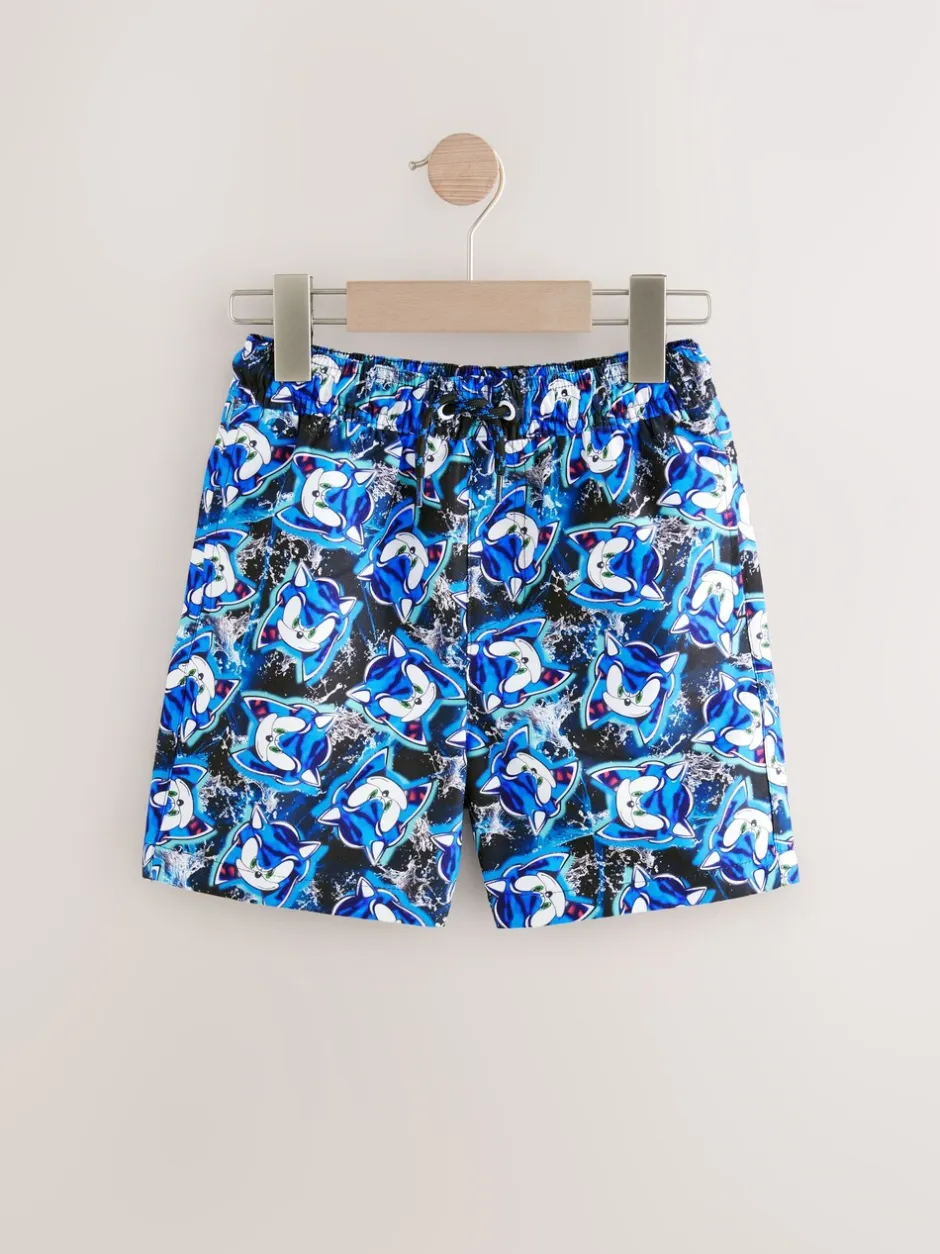 Badkleding|Next Blauw Sonic - Zwemshort (3-16 jr)