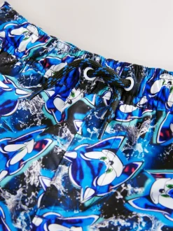 Badkleding|Next Blauw Sonic - Zwemshort (3-16 jr)