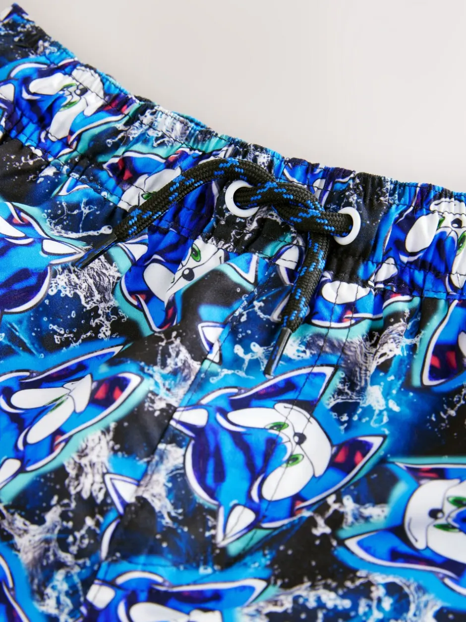 Badkleding|Next Blauw Sonic - Zwemshort (3-16 jr)