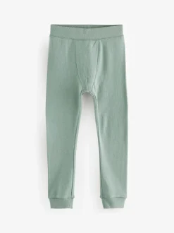 Ondergoed|Nachtkleding En Pyjama's|Next Blauw/blauwgroen - Verpakking van 2 thermische leggings (2-16 jr)