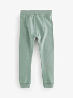 Ondergoed|Nachtkleding En Pyjama's|Next Blauw/blauwgroen - Verpakking van 2 thermische leggings (2-16 jr)