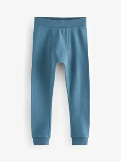 Ondergoed|Nachtkleding En Pyjama's|Next Blauw/blauwgroen - Verpakking van 2 thermische leggings (2-16 jr)