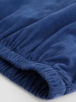 Tops|Sets En Outfits*Next - Baby Bodywarmer Top en Leggings Set (0mnd-2jr) Blauw/Bruin Berenknuffels Slogan Borg