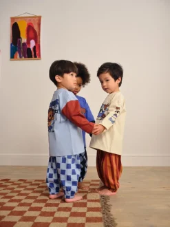 Pyjama's|Nachtkleding En Pyjama's*Next - Verpakking van 3 oversized pyjama's 3 (9mnd -10jr) Blauw/bruin met dinosaurus