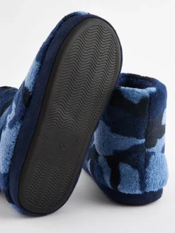Pantoffels*Next - Pantoffellaars Blauwe Camo