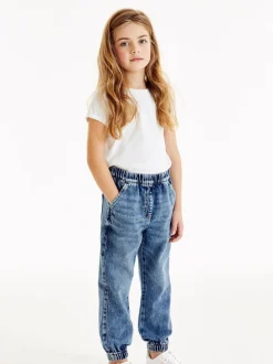Broeken En Leggings*Next - Joggingbroek (3-16 jr) Blauwe denim