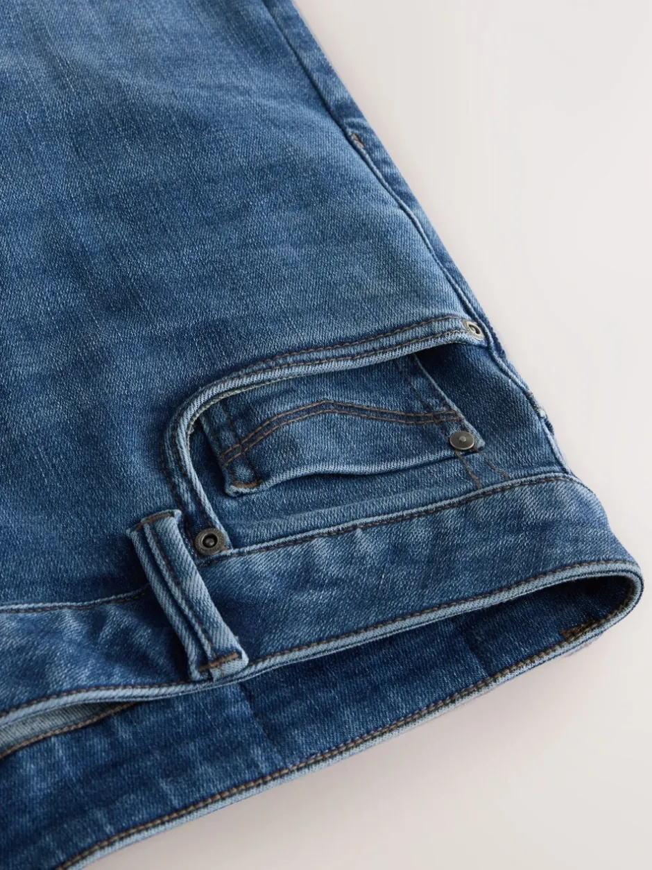 Jeans*Next Blauwe denim - ThermoGen - Straight fit - Motionflex jeans