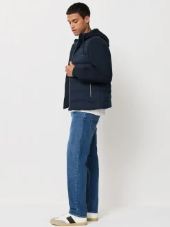Jeans*Next Blauwe denim - ThermoGen - Straight fit - Motionflex jeans