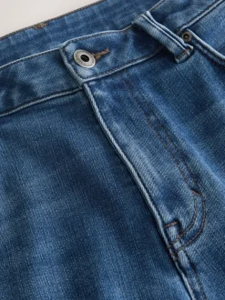 Jeans*Next Blauwe denim - ThermoGen - Straight fit - Motionflex jeans
