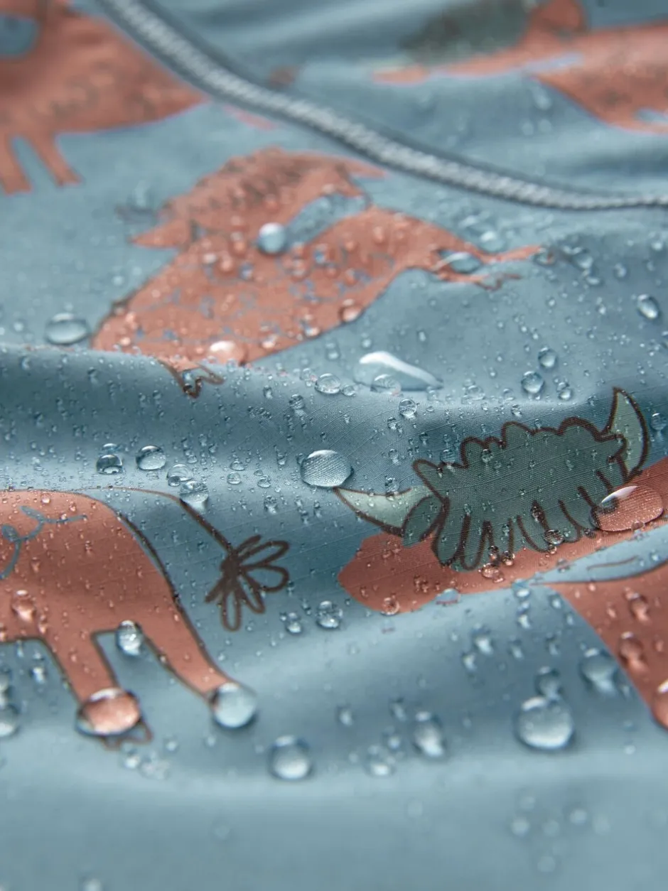 Jassen, Jacks En Kinderwagenpakjes|Jassen En Jacks|Next Blauwe Hamish Print - Waterdicht regenpak met fleecevoering (3 mnd-7 jr)