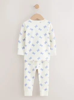 Nachtkleding En Pyjama's|Pyjama's*Next Blauwe strikken - Verpakking van 3 knusse pyjama's (9 mnd-12 jr)