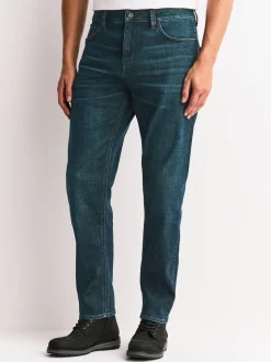 Jeans|Next Blauwe tint - Slim Fit - Motionflex jeans